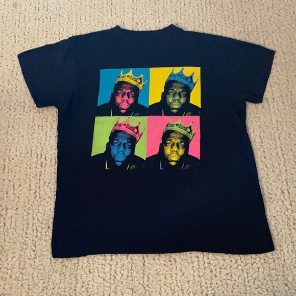 biggie andy warhol shirt